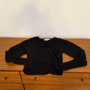 Ripe Maternity black knit sweater